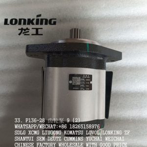 LONKING WHEEL LOADER P136-28 GEAR PUMP 60301000170 1142001009 CBFP4-28-AFK1-1