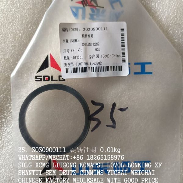SDLG SPARE PARTS 3030900111 SEALING RING