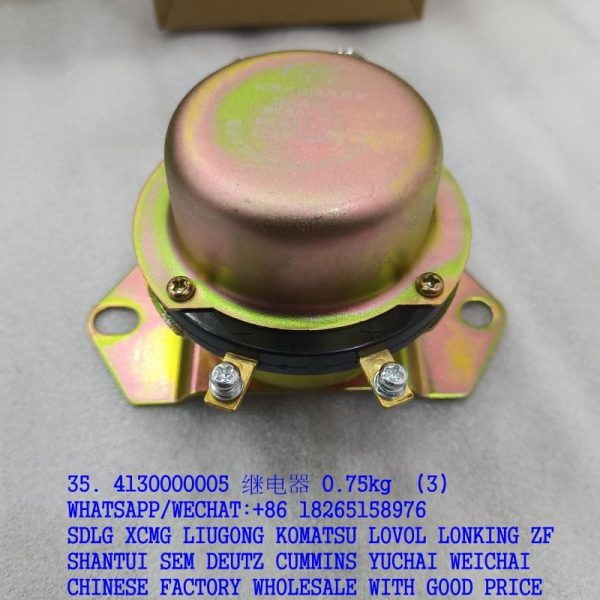 Genuine 4130000005 SDLG LG936 battery relay 500139 Dk2312A 52401116