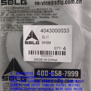 4043000033 sdlg shim ZL50F.7-7 29160000021 4043000055 4043000058 LGB308-128*12 LG956L wheel loader SDLG