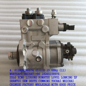WEICHAI ENGINE PARTS 612600080674 FUEL INJECTOR PUMP 0445020116 0445020071