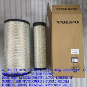 GENUINE VOLVO PARTS VOE11110176 AIR FILTER VOE 11110175 P778905 AF25748