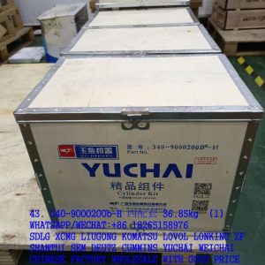 YUCHAI ENGINE 340-9000200B-H CYLINDER KIT 340-9000200-H