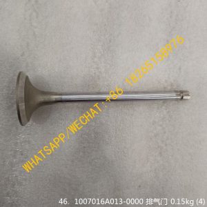 WHOLESALE FAWDE XICHAI ENGINE EXHAUST VALVE 1007016A013-0000 WX6113BZ 1007016-D9B1 1007016-013-0000C