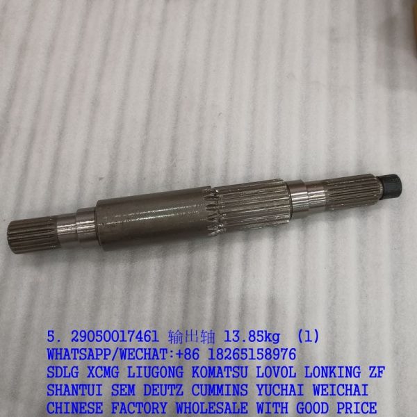 3030900123 403314 output shaft 29050017461 29050012601 ZL40A.30.3-10 for SDLG spare parts