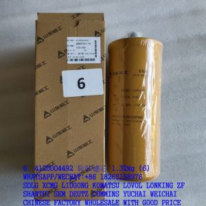 SDLG SPARE PARTS 4120004492 OIL FILTER PYQ251-1000 4110003853 18070082 C1100018331 4190704773