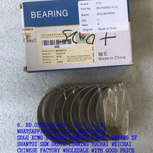 YTO ENGINE PARTS RD.050005+0.25 ROD BEARING SP109136