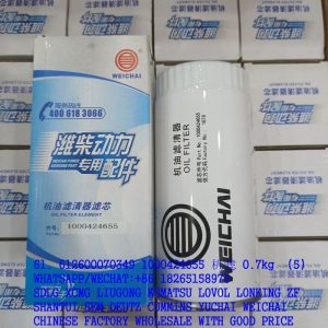 WEICHAI ENGINE PARTS 612600070349 OIL FILTER 1000424655