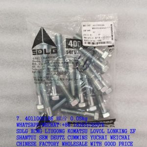4011000186 bolts 3030900105 4011000089 GB5782-M12*55EpZn-8.8 for SDLG LG936