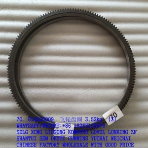 WEICHAI ENGINE PARTS 614020009 FLYWHEEL RING GEAR 612600020208 81500020009 145 TEETH