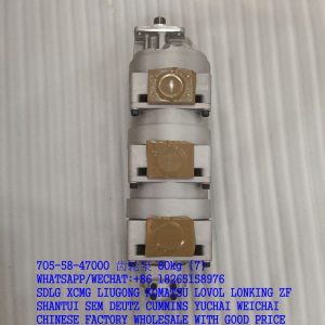 KOMATSU SPARE PARTS 705-58-47000 HYDRAULIC GEAR PUMP 7055847000