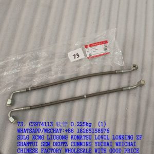 C3974113 dcec cummins flexible hose 4110000555206 860119830