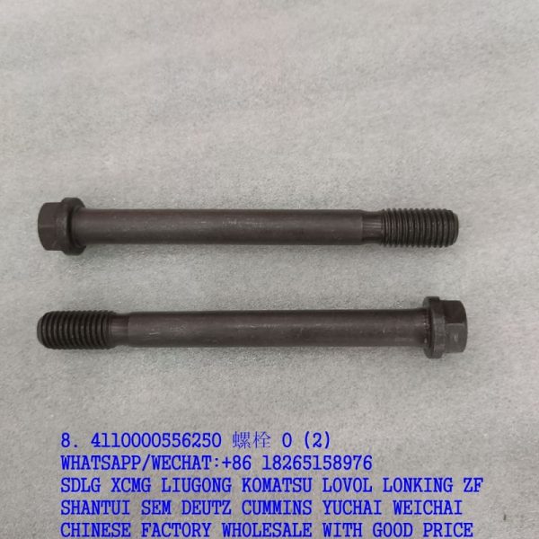SDLG SPARE PARTS 4110000556250 BOLT 614010114