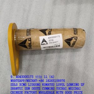 SDLG SPARE PARTS 4043000173 PIN SHAFT 80*260