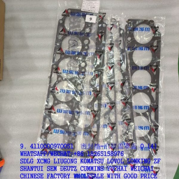SDLG SPARE PARTS 4110000970051 CYLINDER HEAD GASKET