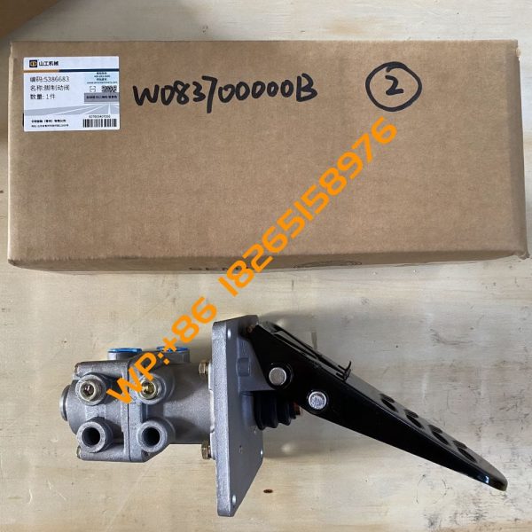 Original SEM SEM660D SEM655D Wheel Loader Spare Parts BRAKE VALVE W083700000B 5386683 for sale