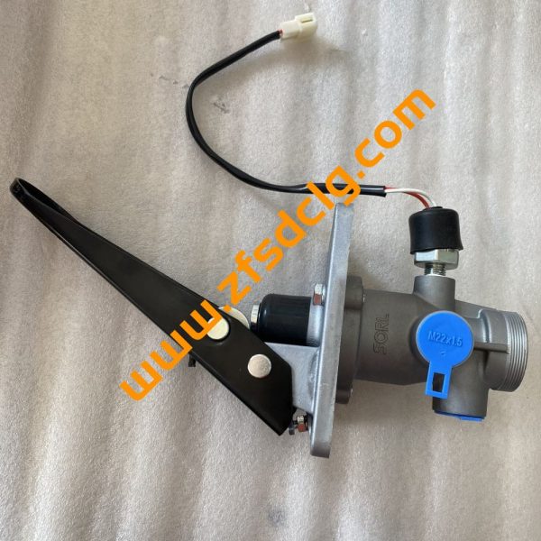 Origianl XCMG Wheel Loader LW300F LW500 GZL956GN Spare Parts AIR BRAKE VALVE 800988105 XM60C-3514002 for sale - Image 3